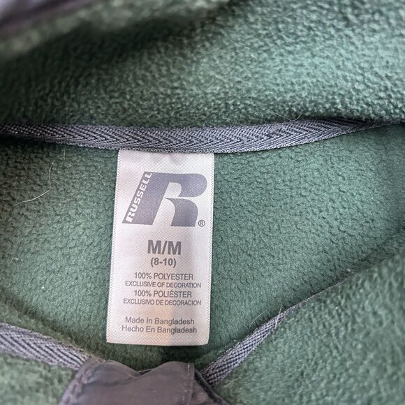 Vintage Michigan State Spartans Quarter- Snap Sweatshirt - Size Medium - Picture 6 of 6